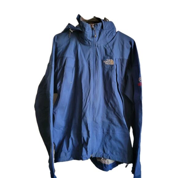 Vintage The North Face Summit Series Jacket Ski Snow Rain Coat Mens Medium Blue - Picture 1 of 15